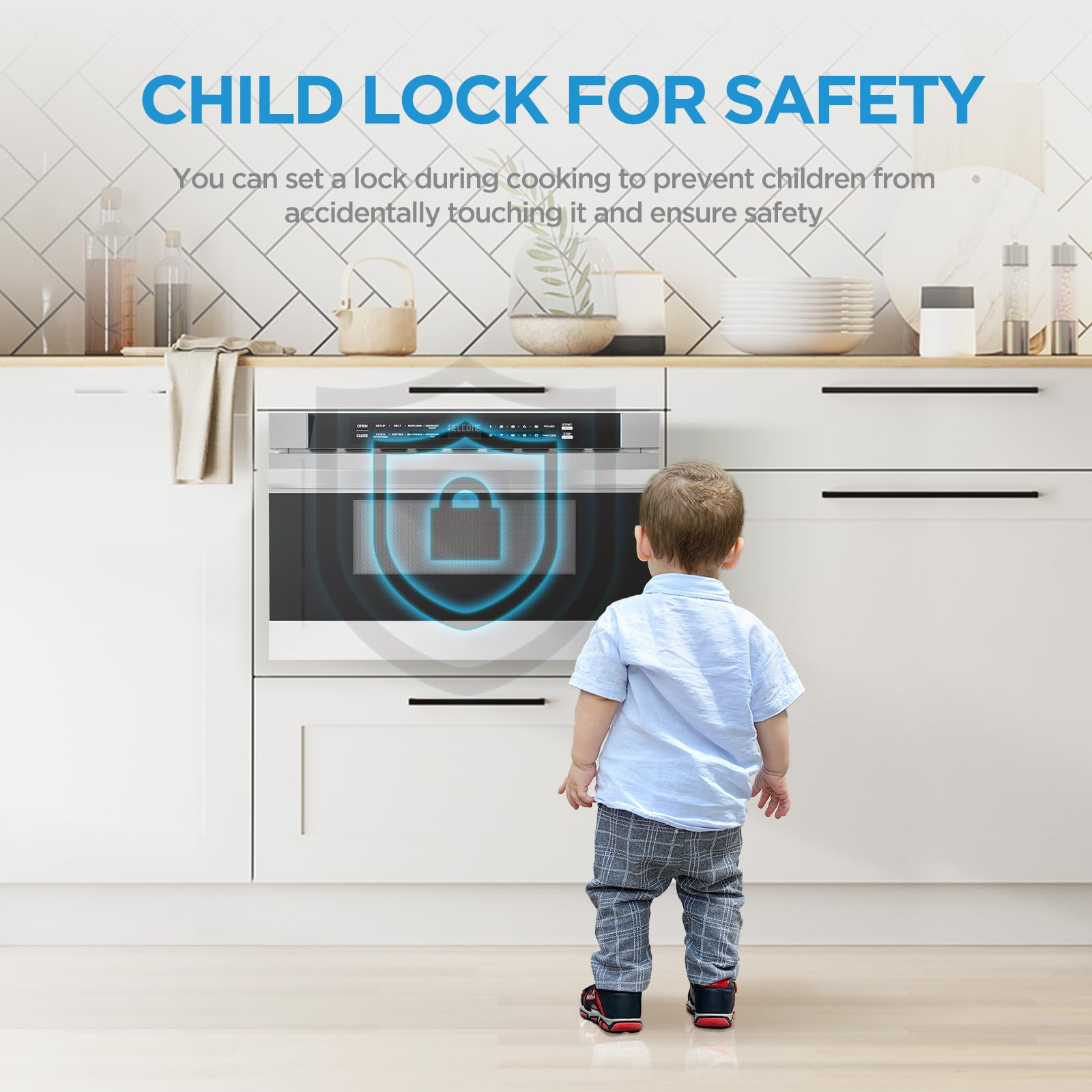 Midea 2.5 cu. ft. Over-the-Range Microwave with Convection