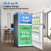 SMETA 20.5 cu. ft. Counter-Depth Refrigerator