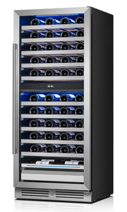 Yeego 34in. Wine & Beverage Cooler with Stainless Steel & Smart