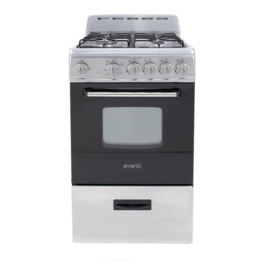 Avanti 20 in. Freestanding Gas Range