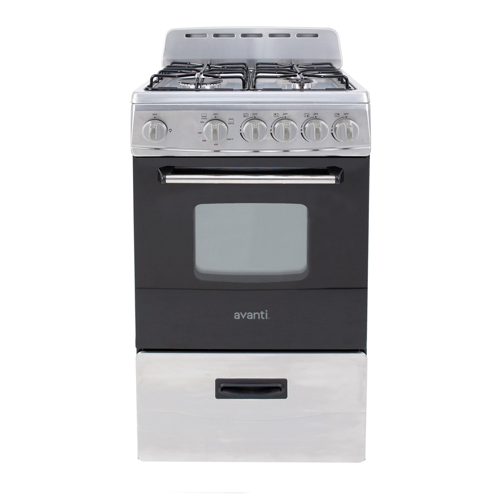 Avanti 20 in. Freestanding Gas Range