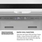 ZLINE 36 in. 15.0 cu. ft. Counter-Depth Refrigerator