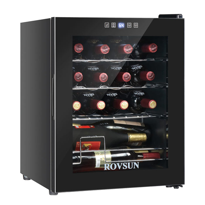 ROVSUN Wine & Beverage Cooler with Stainless Steel