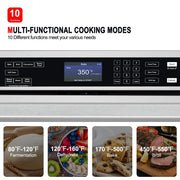 GASLAND 24 Inch 2.79 Cu.ft Built-In Wall Oven