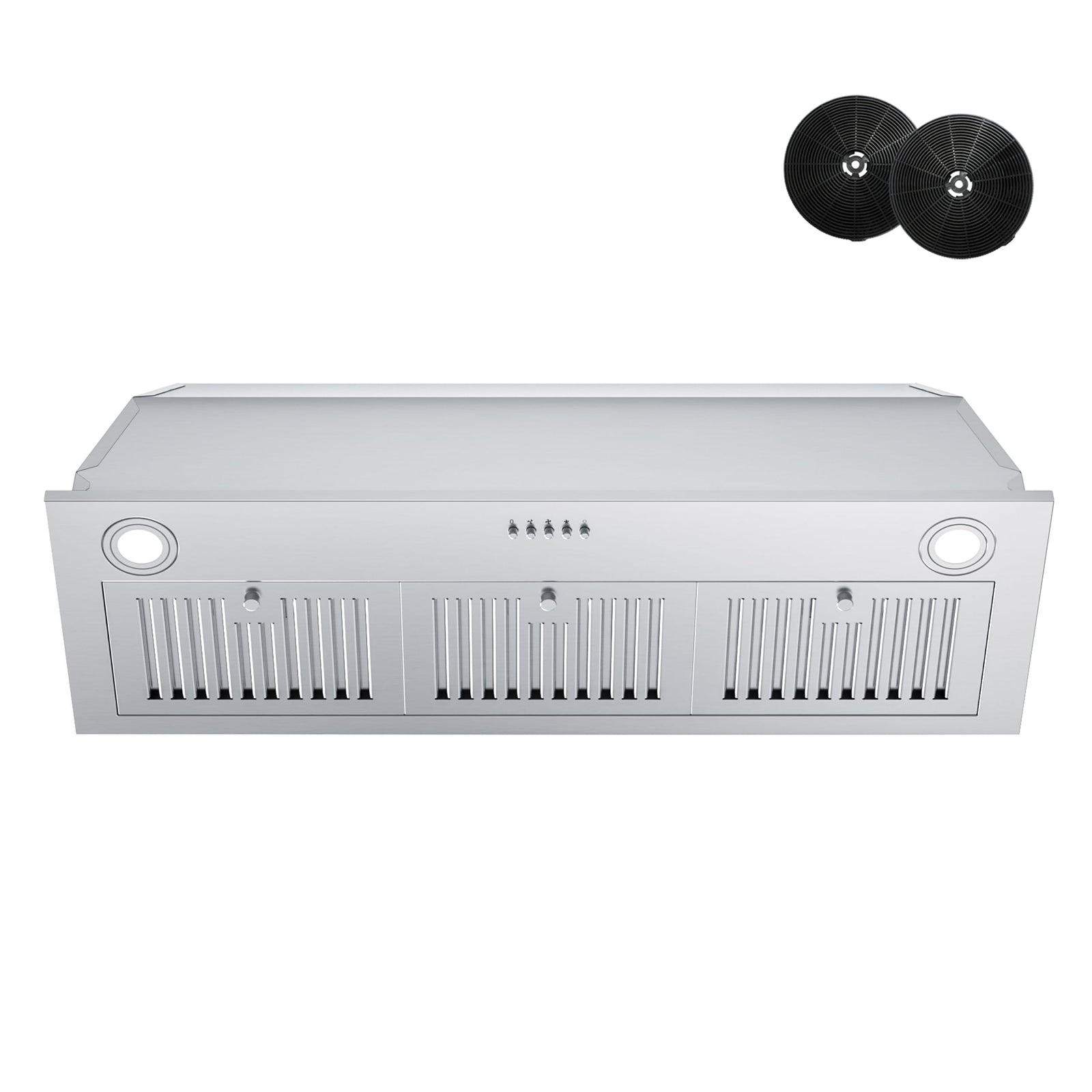 FIREGAS 36 INCH 600 CFM Range Hood Insert with Stainless Steel