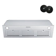 FIREGAS 36 INCH 600 CFM Range Hood Insert with Stainless Steel