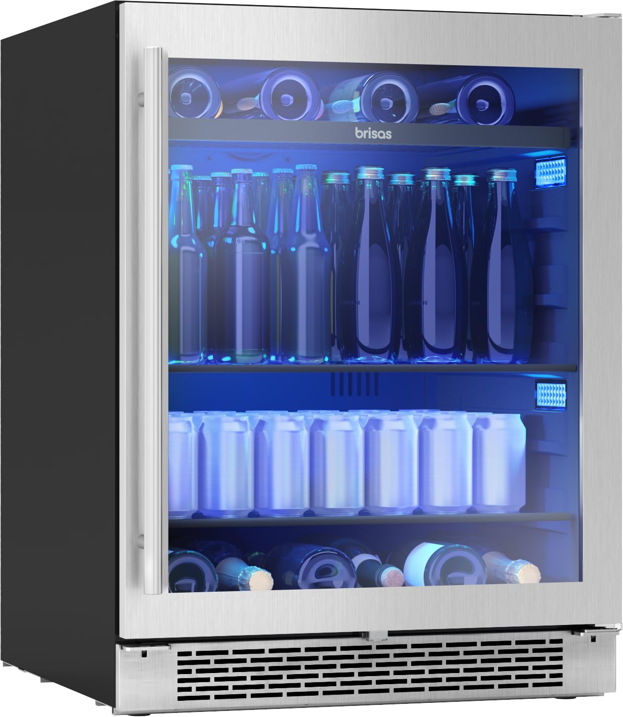 Zephyr Wine & Beverage Cooler with Stainless Steel
