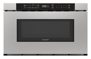 Sharp 17in. 1.2 Cu. Ft Microwave Drawer with Stainless Steel & Smart
