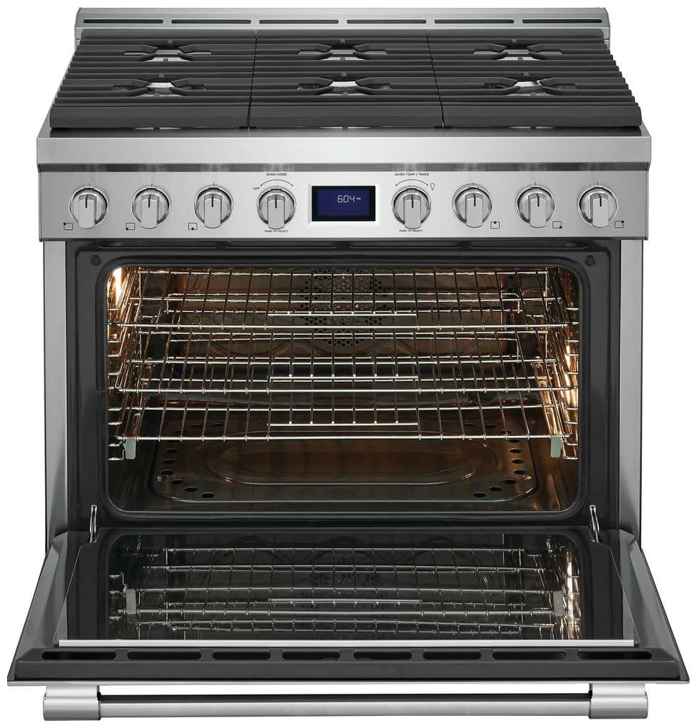 Frigidaire 36 in. Professional Gas Range with Stainless Steel