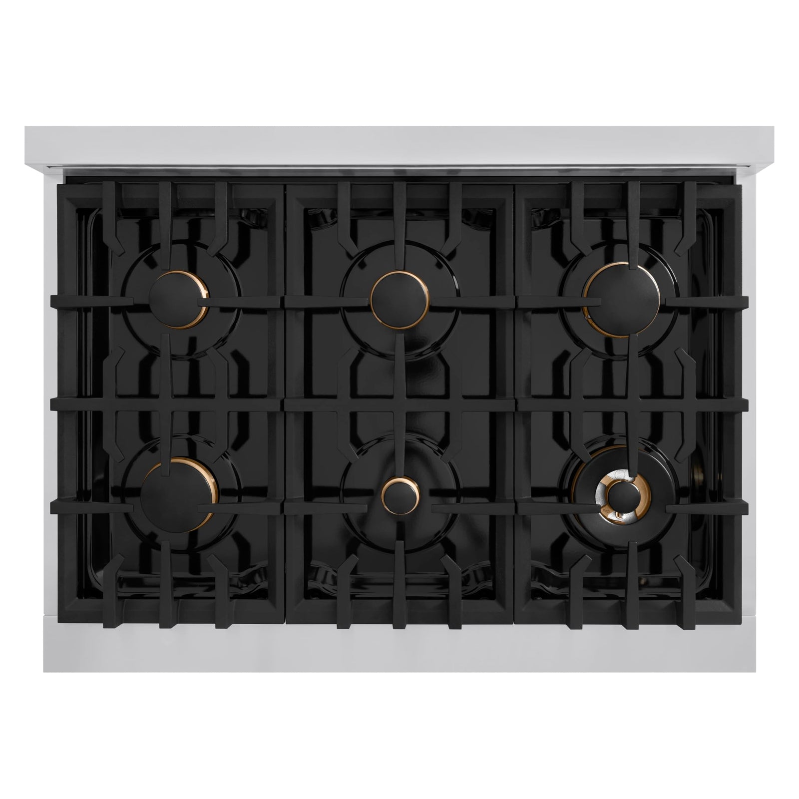 ZLINE 36 in. 5.2 cu. ft. Dual-Fuel Range with Stainless Steel