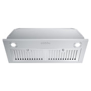 FIREGAS 36 INCH 600 CFM Range Hood Insert with Stainless Steel