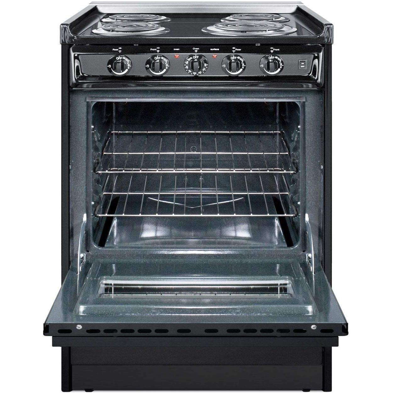 Summit Appliance 24in. 2.92 cu. ft.. Slide-In Electric Range