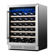 Yeego 34in. Wine & Beverage Cooler with Stainless Steel & Smart