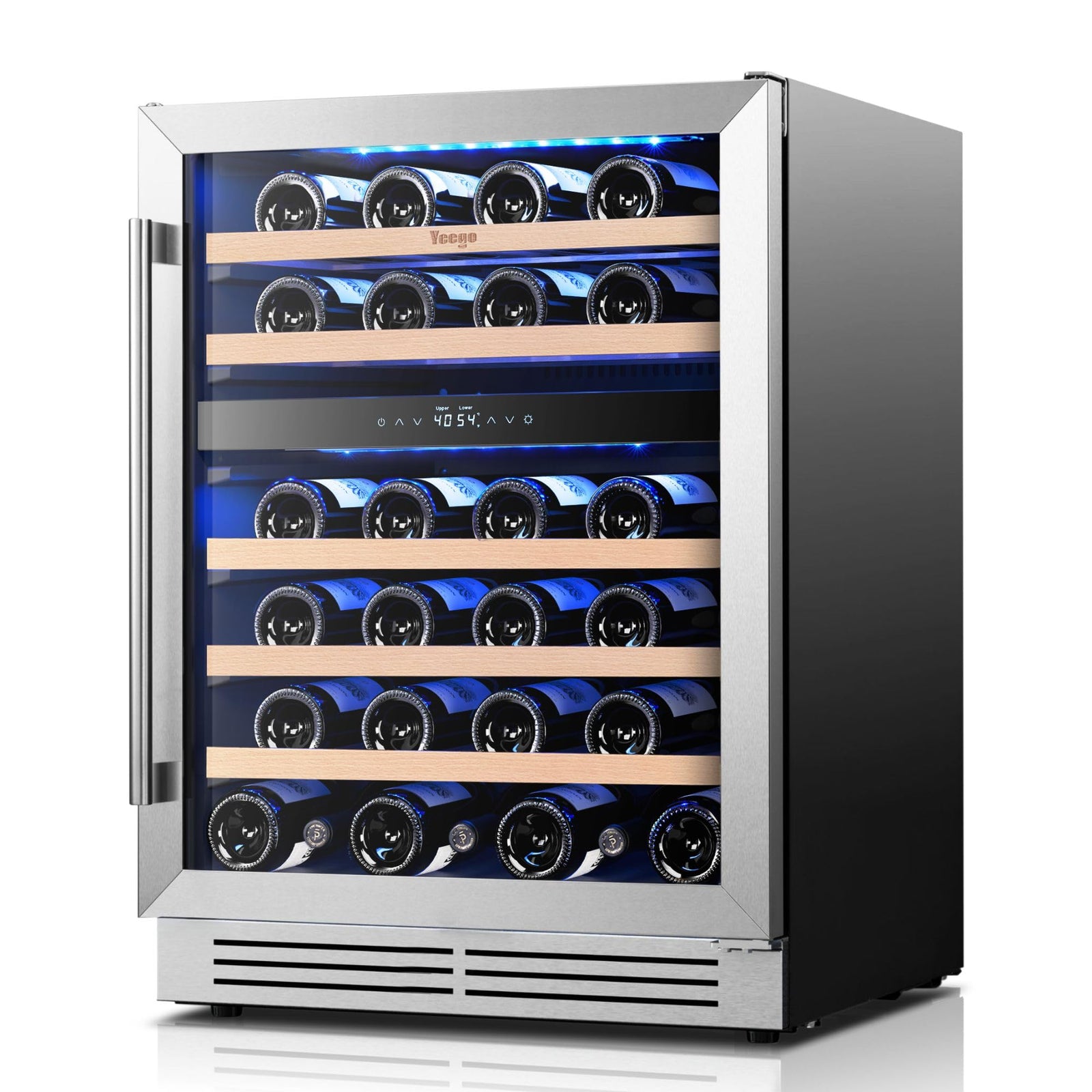 Yeego 34in. Wine & Beverage Cooler with Stainless Steel & Smart