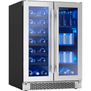 Zephyr Wine & Beverage Cooler with Stainless Steel
