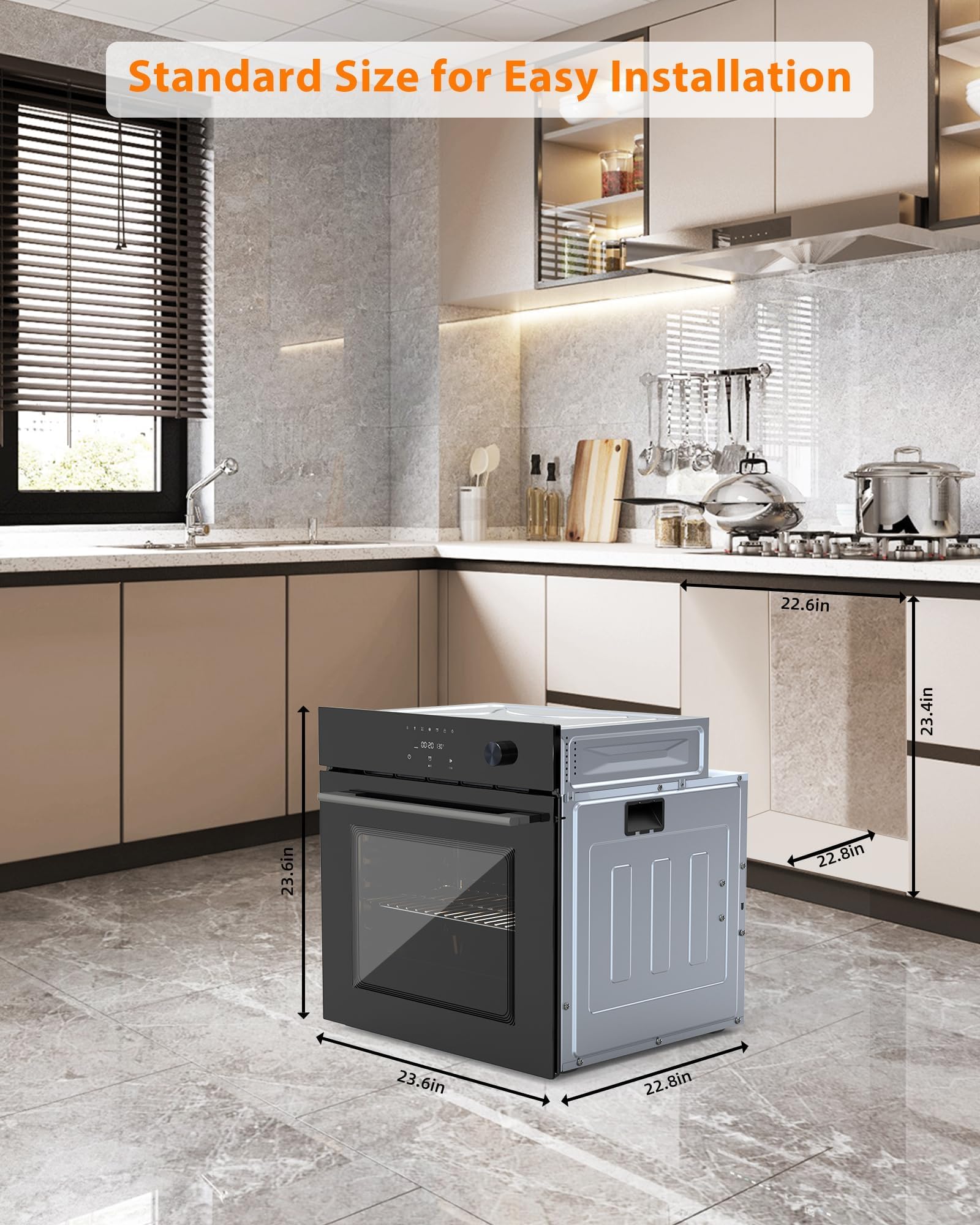 EliteEdge 24in. 2.5 cu. ft. Built-In Wall Oven