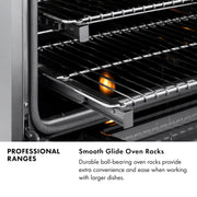 ZLINE 36 in. 4.6 cu. ft. Dual-Fuel Range with Stainless Steel