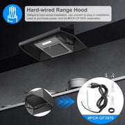 SNDOAS 24 in. Under-Cabinet Range Hood
