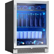Zephyr Wine & Beverage Cooler with Stainless Steel