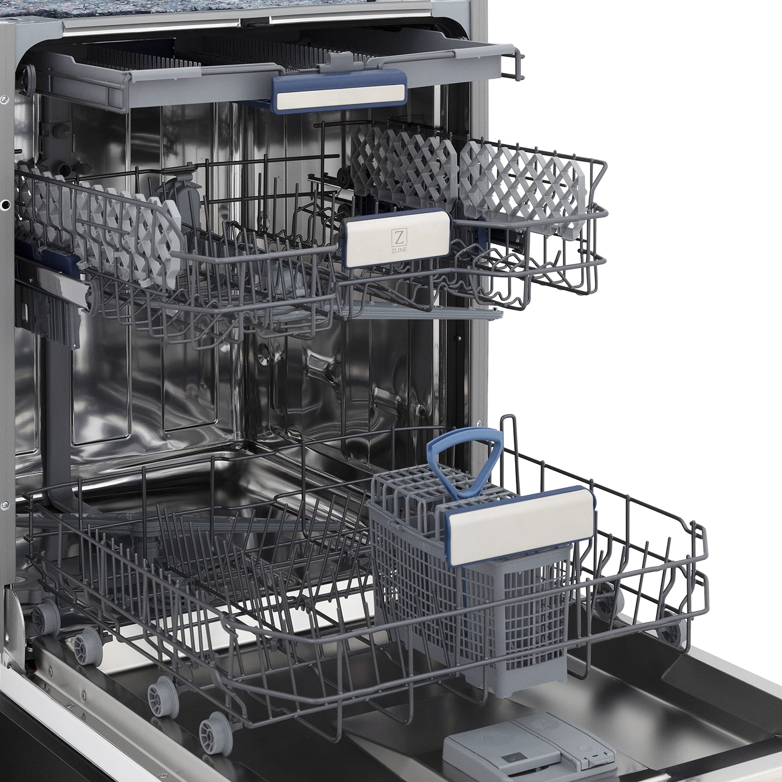 ZLINE 24in. 51dBa Built-In Dishwasher with Stainless Steel & Smart